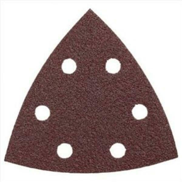 Bosch Red Detail Sanding Triangle 80-Grit 5Pk 114-SDTR080